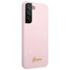 Guess GUHCS22MLSLMGLA S22+ S906lawenda/lavender hardcase Silicone Script Metal Logo